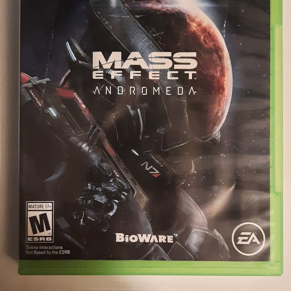 Mass Effect Andromeda For Xbox One.